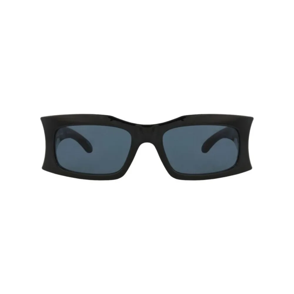 Balenciaga Square-Frame Bio-Injection Sunglasses Black Unisex-Adult